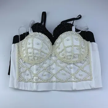 

Corset Gothic sexy Camisole Top Women Solid Fashion High Waist Slim Crop Top Woman Party Temperament Commute Camisole Female Top