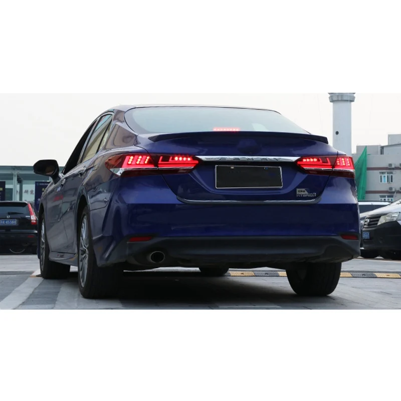VLAND завод для задний габаритный фонарь автомобиля для CAMRY Задний сигнал поворота с движущимся сигналом+ стоп-сигнал+ DRL+ Обратный Свет