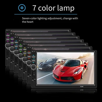 

Hot 7-inch Universal GPS Navigation System Car MP5 Card Radio Player Car Accessories