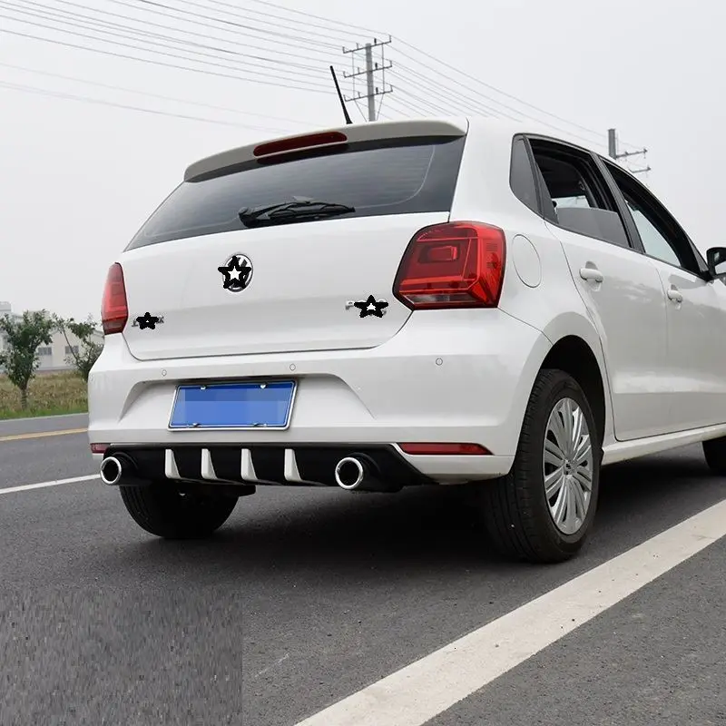 Диффузор для тюнинга передних автомобильных губ, автомодификация, задние защитные бамперы 14 15 16 17 18 для Volkswagen Polo