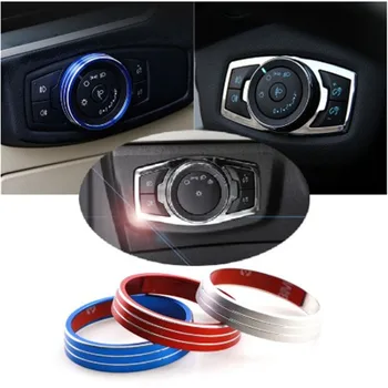 

Headlight Button Decoration Fit for Ford Focus MK3 ST RS walker escape Kuga Mondeo