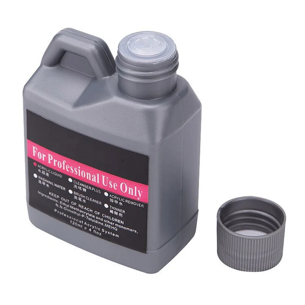 Nail Acrylic Liquid Liquid Monomer Acrylic 120/40ml Professional Dipping/Covering/Extension Acrylic Nail EMA Liquid Monomer Nails System