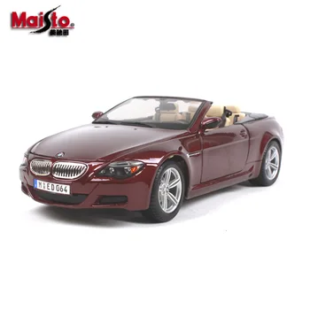 

MAISTO 1:18 BMW M6 Diecasts Toy Vehicles Simulation Alloy Car Model Alloy Simulation Car Model Decoration Toy and Gifts for Kids