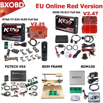 

FGTECH Galletto V54 ECU Programmer Red Ktag Kess V2.53 BDM Frame BDM100 Kess V2 V5.017 V2.47 Ktag 7.020 KESS KTAG Galletto 0475