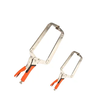 

6/9/11/14/18 inch Multi-function Steel C Type Clip Vise Grip Locking Plier Woodworking Tools Clamps Clips Face Clamp