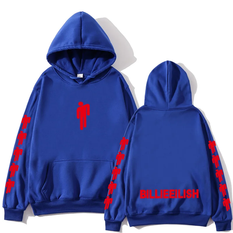 Non Sorriso a Me Billie Eilish Felpa con Cappuccio Giallo Verde Felpe Eilish  Merchandising Casual Pullover Streetwear Sudore Femme - AliExpress