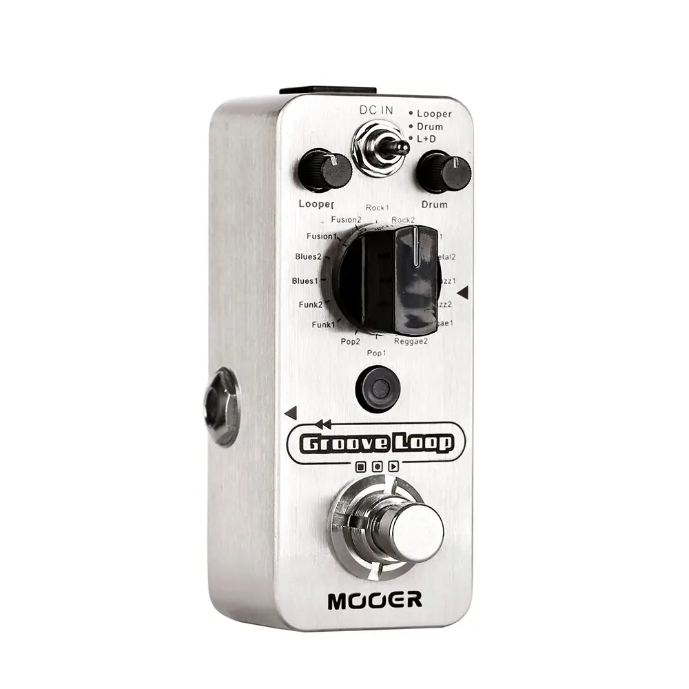 MOOER Groove Loop педали для гитары барабанная машина педаль пилота 3 режима макс. 20 мин