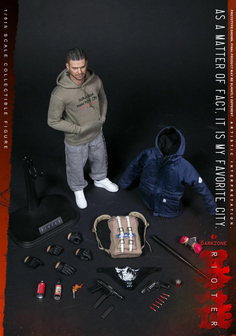 Для коллекции 1:6 весы полный набор DARKZONE RIOTER VM-022 фигурка модель игрушки для Holiday праздничные подарки