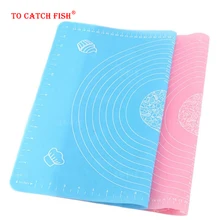 1 шт. силиконовый антипригарный коврик для раскатки теста силиконовые коврики для выпечки и вкладыши для духовки силиконовый коврик для выпечки кухонный инструмент