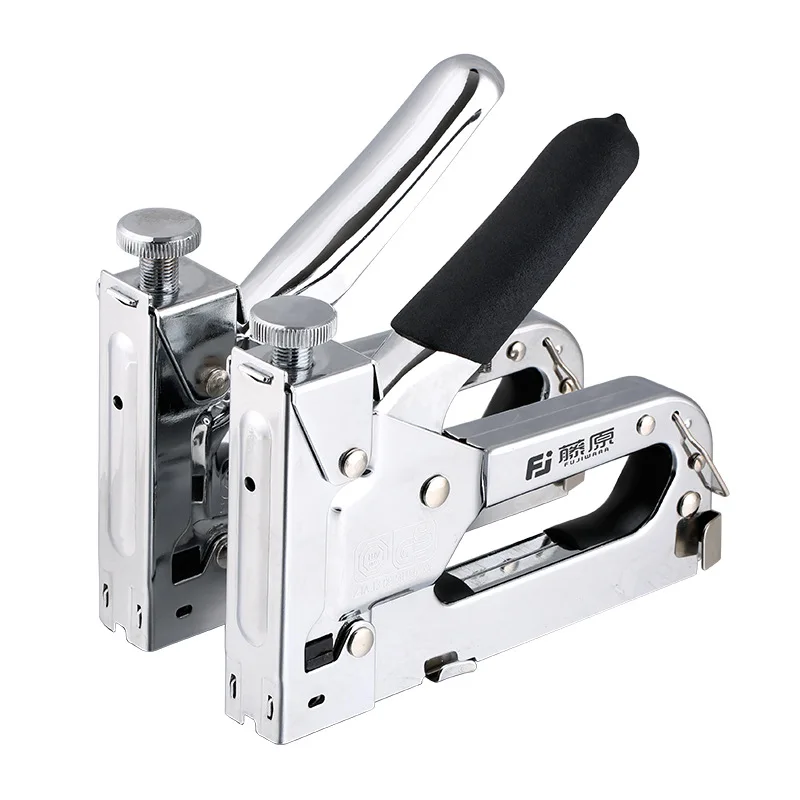 

Nail Grab Strong Staple Gun Manual Triple Use Horse Fun to Fix U-Shaped Staple Gun Maker T-Shape U-type Pneumatic Strip Nail Gra