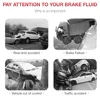 12V Auto Brake Fluid Tester Digital Car Brake Oil Tool BF200 DOT3 DOT4 DOT5.1 LED Indicator check Display Auto Oil Tool PK BF100 2