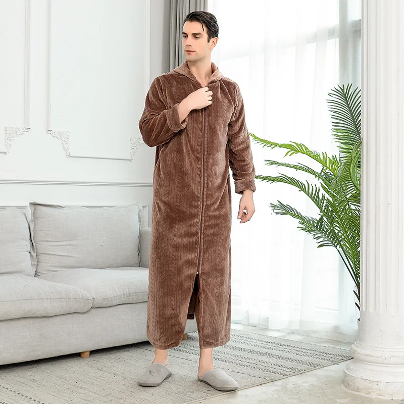 plus size grávida zíper sleepshirts luxo macio