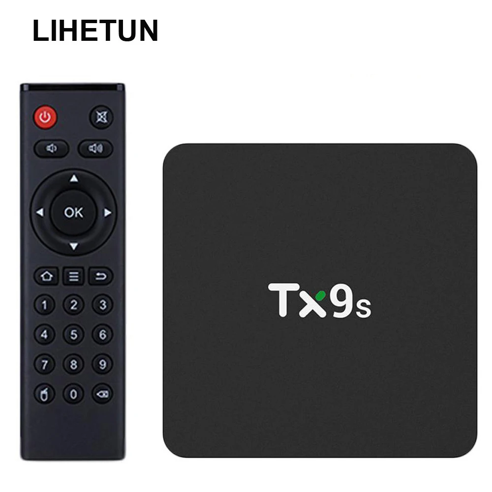TX9S Android 9.0 TV Box Amlogic S912 Octa Core 2GB 16GB 2.4G Wifi 4K Google Play Youtube Netfilx Device Media Player | Электроника