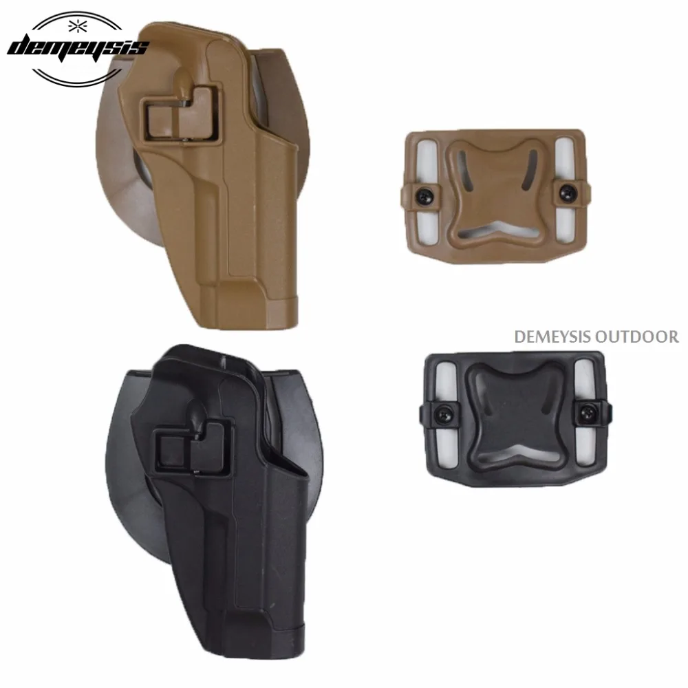 Тактическая кобура для пистолета с правой рукой и ремнем Beretta 92 96 M9|pistol paddle|holster