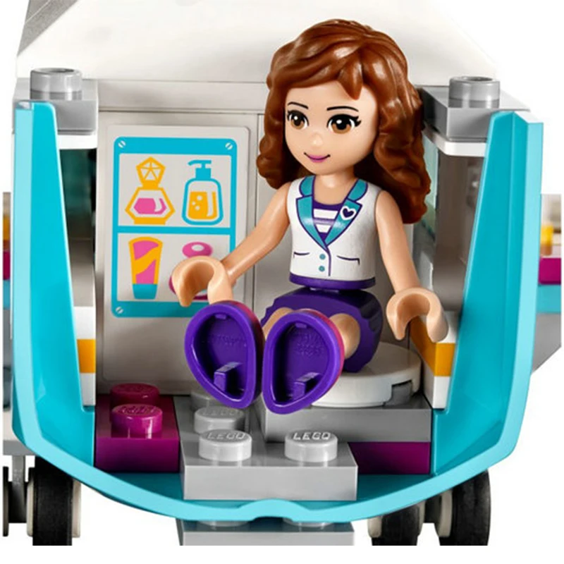 236 шт. Детский конструктор Самолет 41109|block set|toys formini blocks |