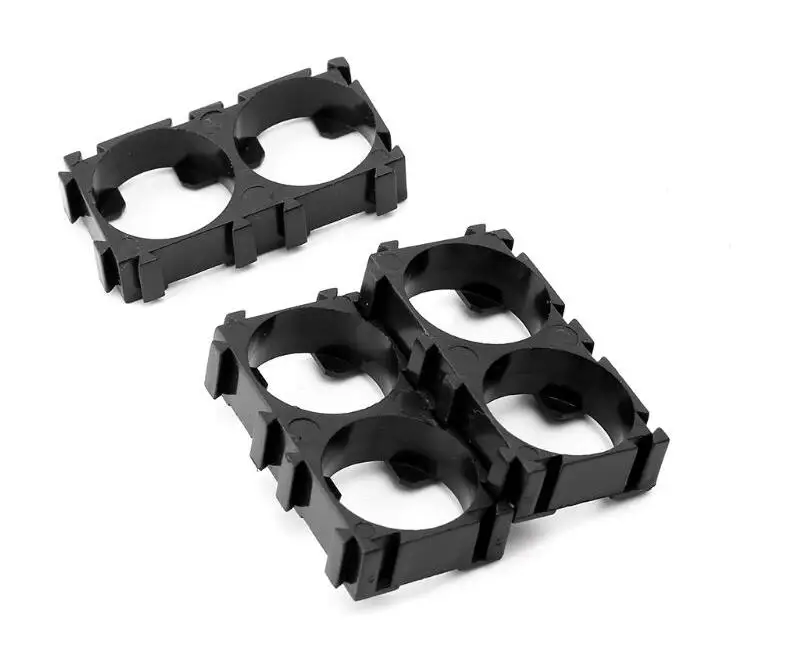 

1000pcs/lot 2P Cell 18650 Battery Holder Brackets Cylindrical Batteries Pack Safety Anti Vibration Case Storage Box Container