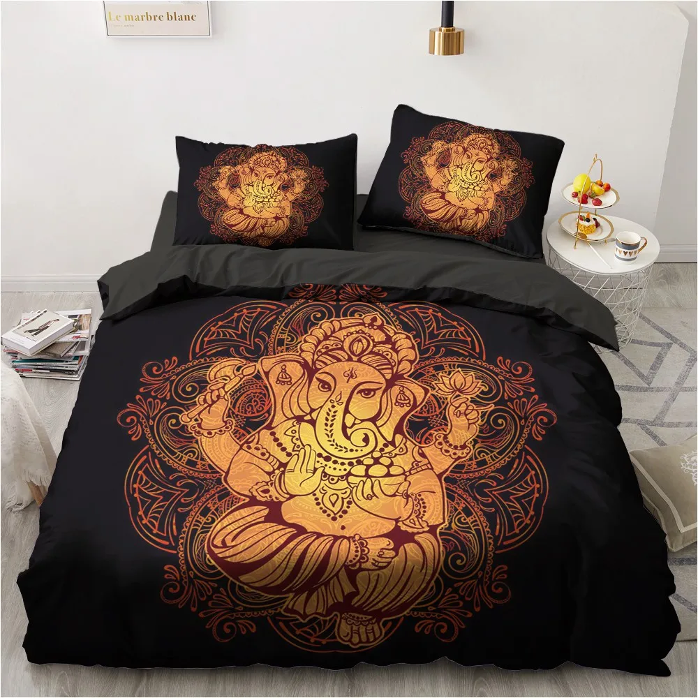 3D Bedding Sets Leopard Custom Duvet Quilt Cover Set Comforter Bed Linen Pillowcase King Queen Full Size 140*210 Home Texitle | Дом и сад