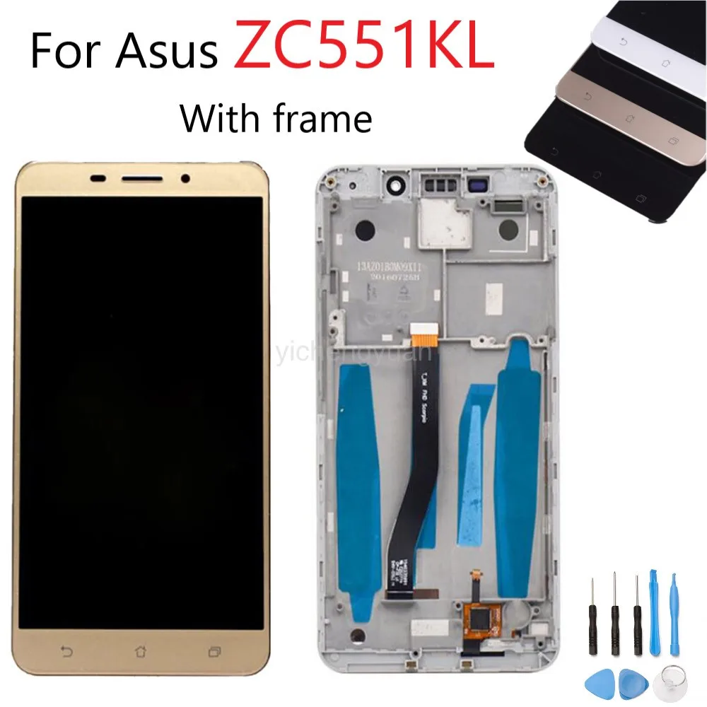 ЖК дисплей 5 ''для Asus ZenFone 3 Laser ZC551KL сенсорный экран с дигитайзером в сборе Z01BD