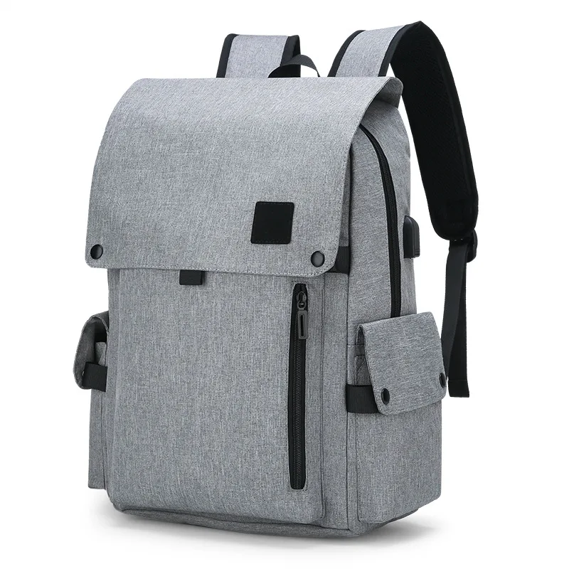 

Backpack Men's Korean-style College Student Travel Bag Computer Bag Campus Fashion Trend High School Junior High School STUDENT'