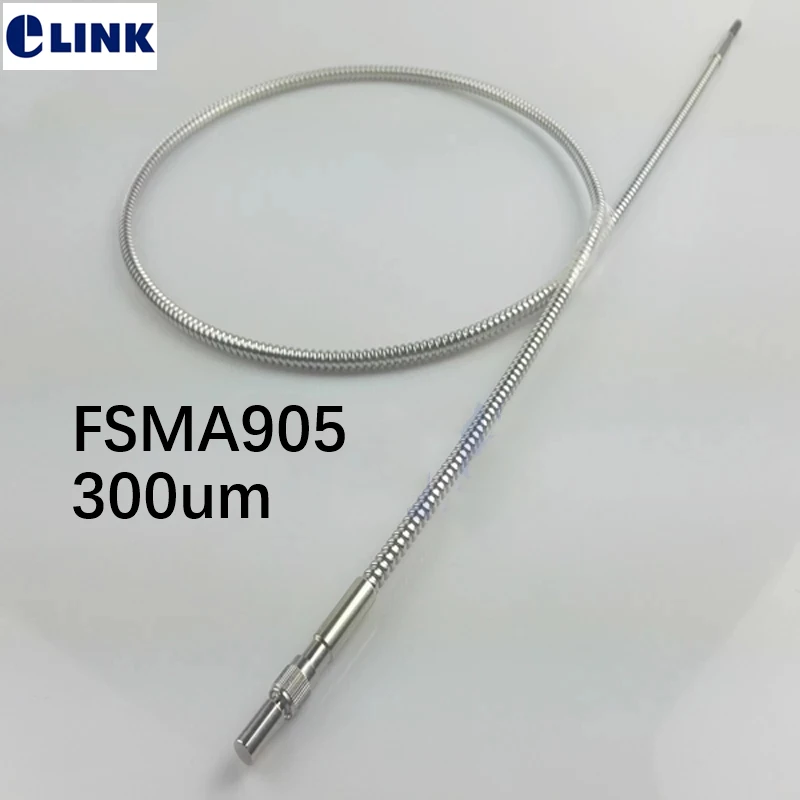 FSMA905-FSMA905 1 5 мкм UV-VIS волоконный патч-корд из нержавеющей стали бронированный