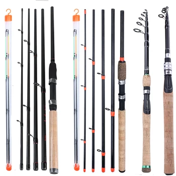 

Sougayilang 1.8m-3.6m Feeder Series Portable Telescopic 6 / 2 / 1 Sections Fihsing Pole Carp Feeder 60-180g Travel Fishing Rod