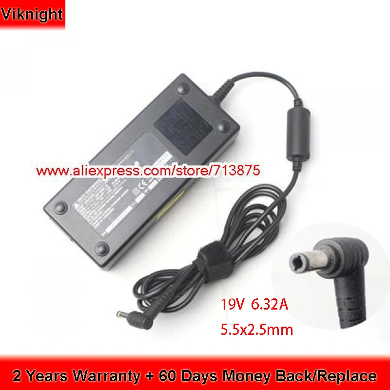 Подлинная 19V 6.32A ADP-120ZB BB PA-1121-04 адаптер для ноутбука ASUS G95 N46 N55 C90S G50 G51 N53S N56VZ N56VZ-S4049V N56VM-AB71 N76