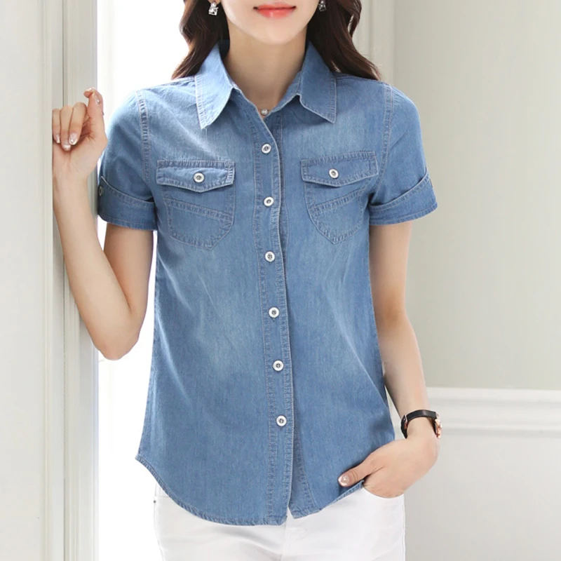 vintage denim shirt womens