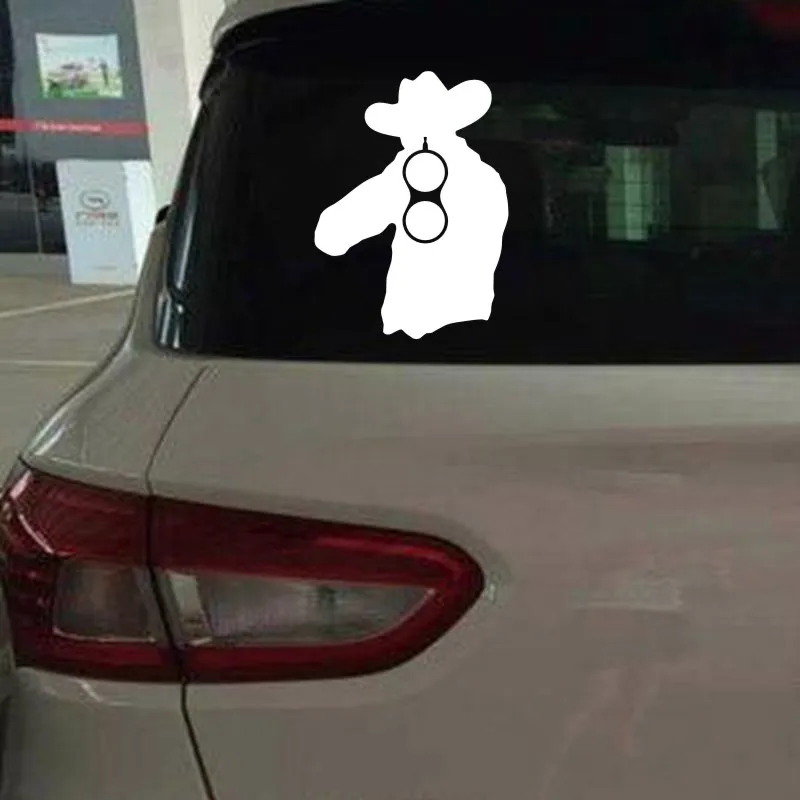 Наклейка Охота охотничья собака дробовик наклейка полый стикер Охотник окна