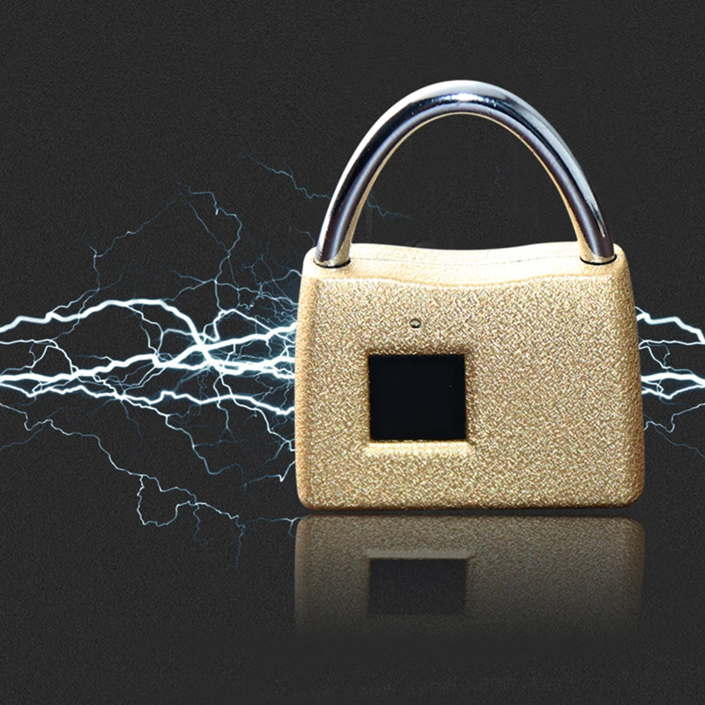 Домашний замок с отпечатком пальца, цинковый сплав, USB, перезаряжаемый, электрический, офисный, защитный, анти-вор, быстрая разблокировка, без ключа, мини-дверной замок