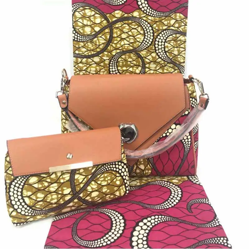 Новейшие африканские традиционные Дашики Анкара восковые принты ткань сумка наборы для моды высокого качества ручной работы швейная сумочка! Y082