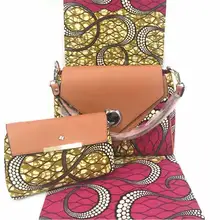 Новейшие африканские традиционные Дашики Анкара восковые принты ткань сумка наборы для моды высокого качества ручной работы швейная сумочка! Y082