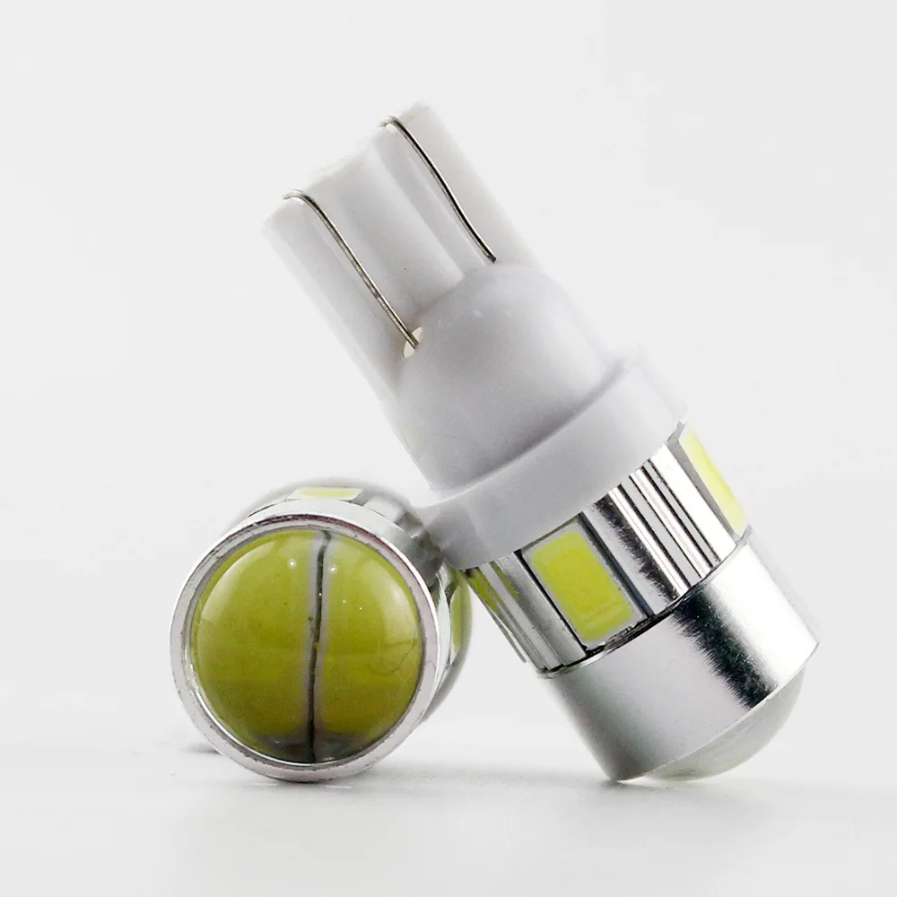 

Car T10-5630 6smd with Lens Super Bright LED Width Light Small Light 5730 6 Lights License Plate Light