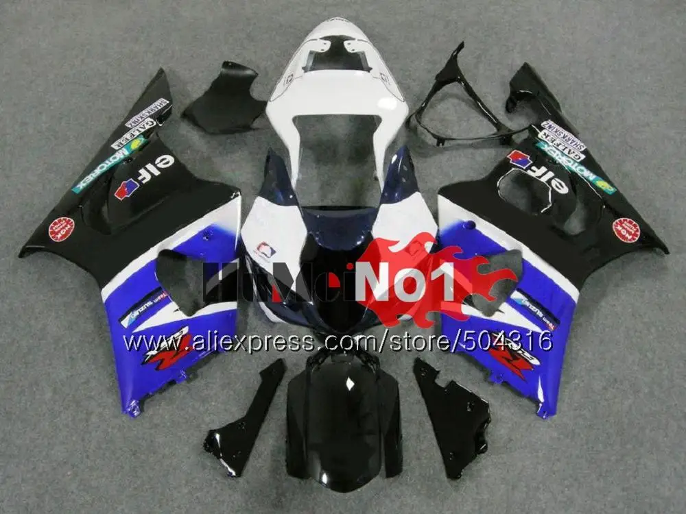 Корпус для SUZUKI GSXR-1000 1000CC GSXR1000 K2 черный CORONA 20MC. 12 GSX-R1000 GSX R1000 03 04 K3 GSXR 1000 2003 2004 03 04 обтекатель - Цвет: No. 20