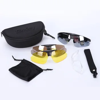 

High quality Polarizing Riding Glasses Antifogging Sunscreen Military Enthusiasts Discoloration Shooting goggles cycling eyewear