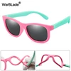 WBL Kids Polarized Sunglasses TR90 Boys Girls Children Sun Glasses Silicone Safety Baby Glasses UV400 Eyewear Oculos With Case ► Photo 2/6