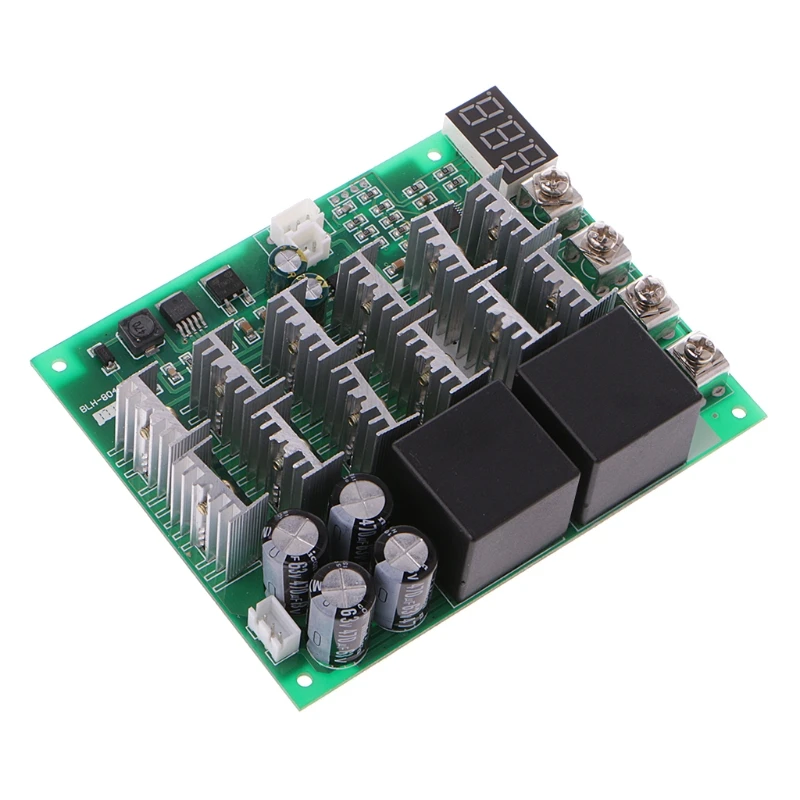 Контроллер скорости двигателя постоянного тока 12V 24V 36V 48V 10-55V 60A вперед/назад переключатель