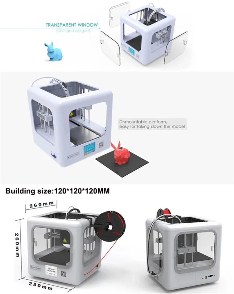 Купить Настольный Детский 3d Принтер Easythreed Mini
