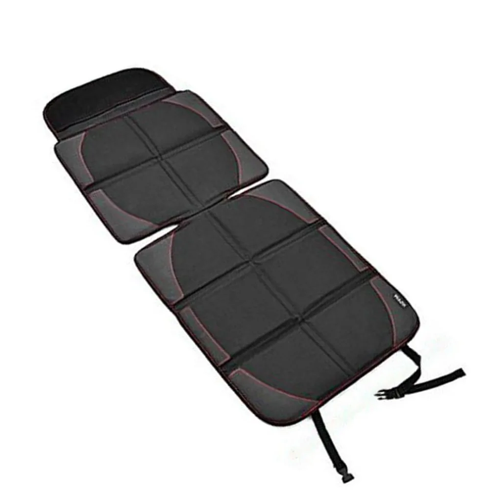 Non-slip Leather And Oxford Elastic Child Car Seat Cushion Wear Pad Leather Seat Protection Pad Baby Safety Seat Cushion