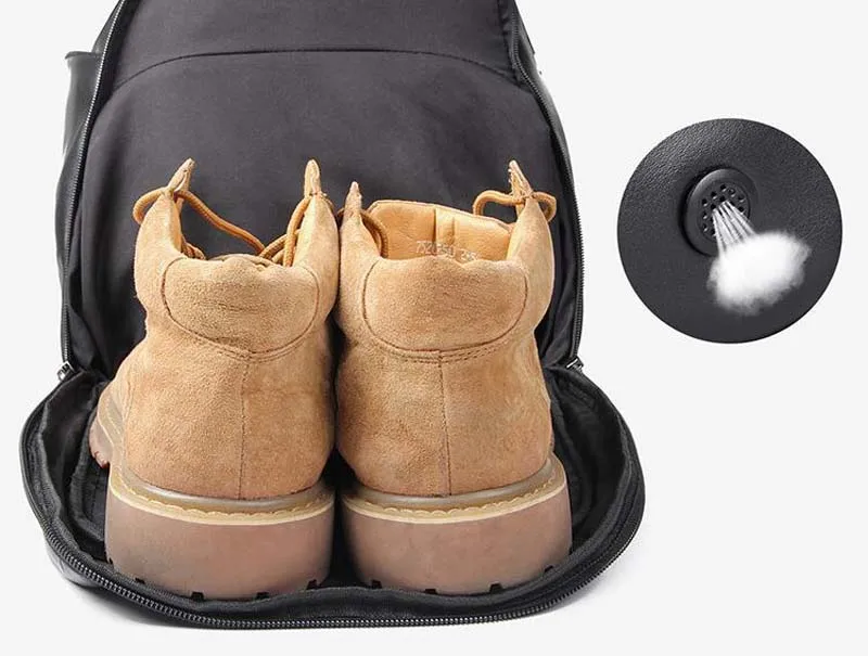 Weekender, Сумки из натуральной кожи для мужчин, сумка для путешествий, многофункциональная для обуви, Портативная сумка на плечо, мужская сумка для ноутбука