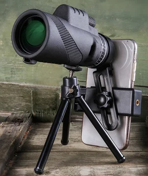 

Powerful Monocular Long Range 1000m Telescope for Smartphone 40X60 Military Spyglass Zoom High Quality HD Hunting Optics Scope