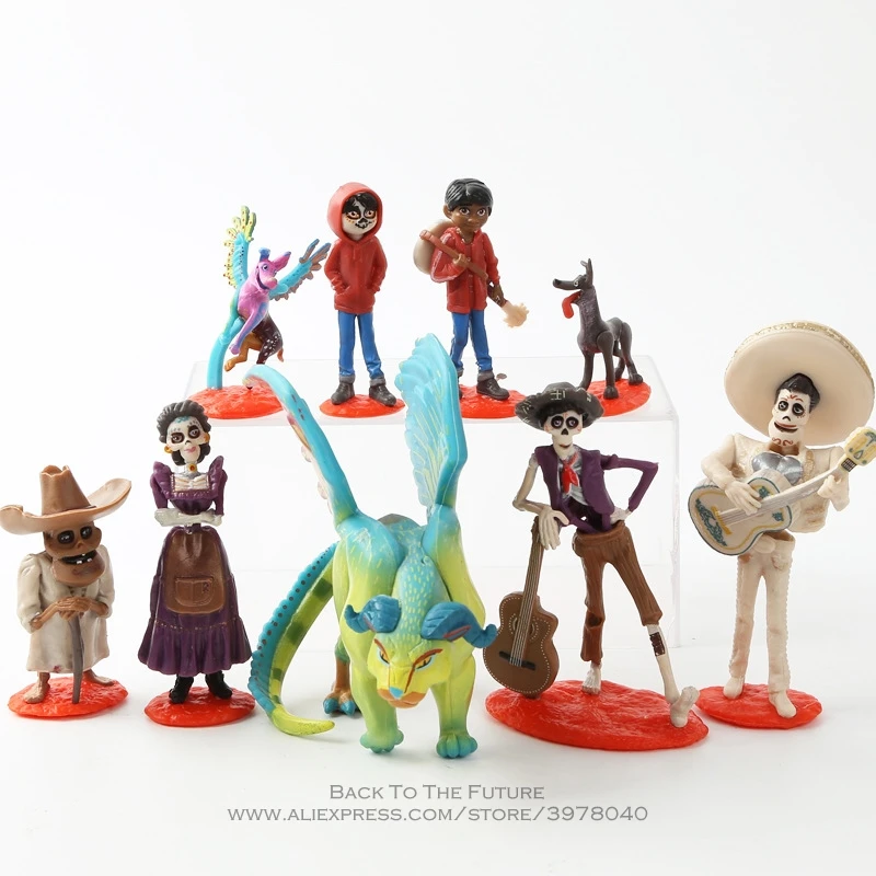 Disney Coco фильм 9 шт./компл. 5 11 см фигурка модель аниме мини украшение ПВХ Коллекция