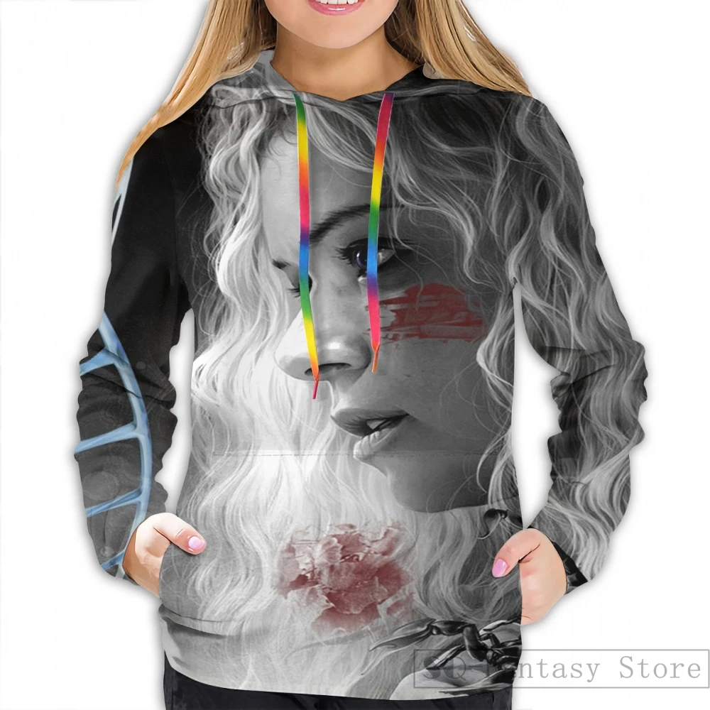 Мужские толстовки, свитшоты для женщин funny Helena-Orphan Black print casual hoodie Streatwear