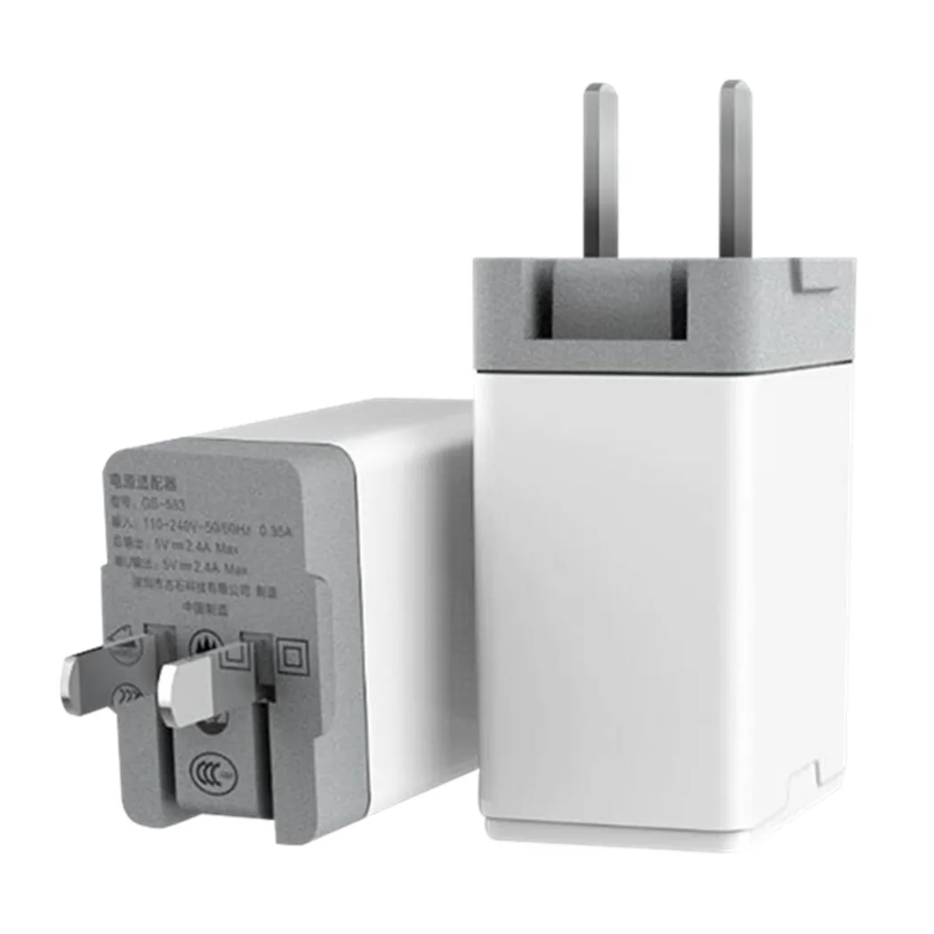 Двойной порт USB зарядный адаптер iPhone7p Мобильный телефон Apple размещение Универсальный 5 В/2,4 A быстрое зарядное устройство