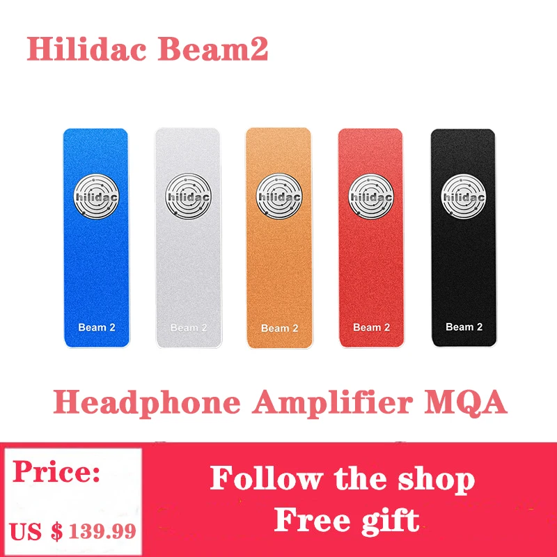 Hilidac Beam2 Audirect MQA ESS9281C Pro Type C Input 3 5mm 2 5mm Balanced Output Hi Res Portable Headphone Amplifier