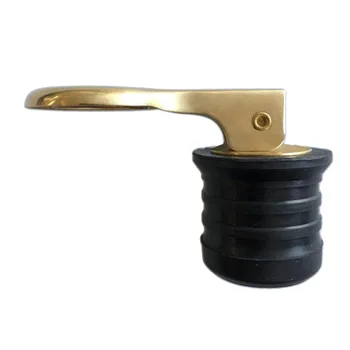 

97×34×34mm Brass Plated Handle Snap-Handle Drain Plug Cam-Action Wont Loose Fit for Boat Bilge Transom