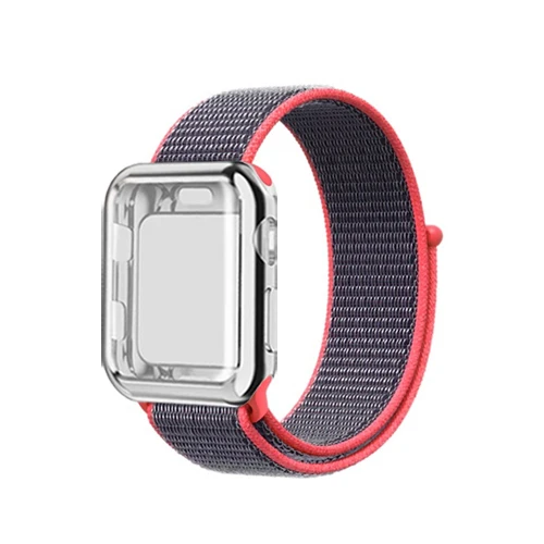 12 Спортивный бесшовный и чехол для apple watch 5/4/3/2/1 apple watch, ремешок 42 мм, 38 мм, 40 мм 44 наручных часов iWatch, не оставляющее отпечатков пальцев и браслет - Цвет ремешка: 12