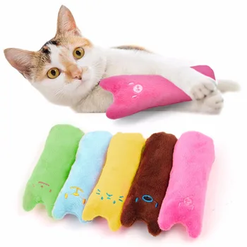 

CARRYWON Cat Toy Funny Interactive Plush Creative Pillow Popular High Quanlity Catnip Toy Teeth Grinding Cute Cat Scratcher Toys