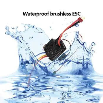 

60A Waterproof Brushless Motor Brushless Speed Controller Sensorless ESC Programmer card Combo Set Generator Parts