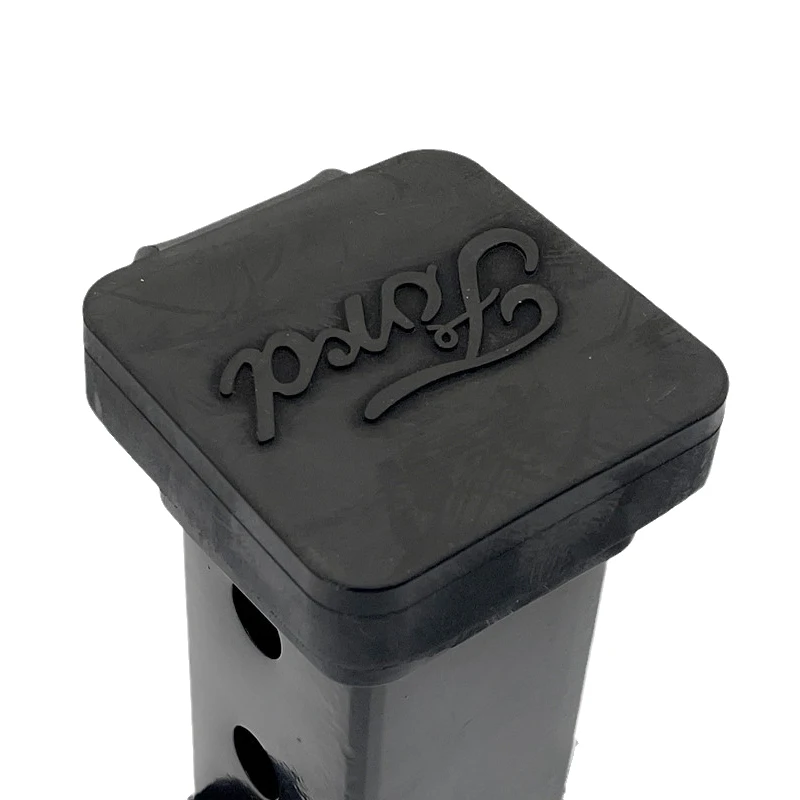 CVP Universal Auto Trailer Hitch Tube Rubber Plug Cap Receiver Protect Cover 2 Inch For Toyota Ford Jeep Camper Accessories