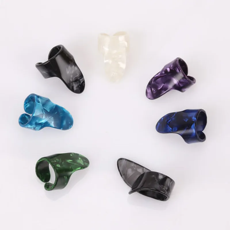 1 шт. гитарный целлулоидный медиатор с большим пальцем для акустической